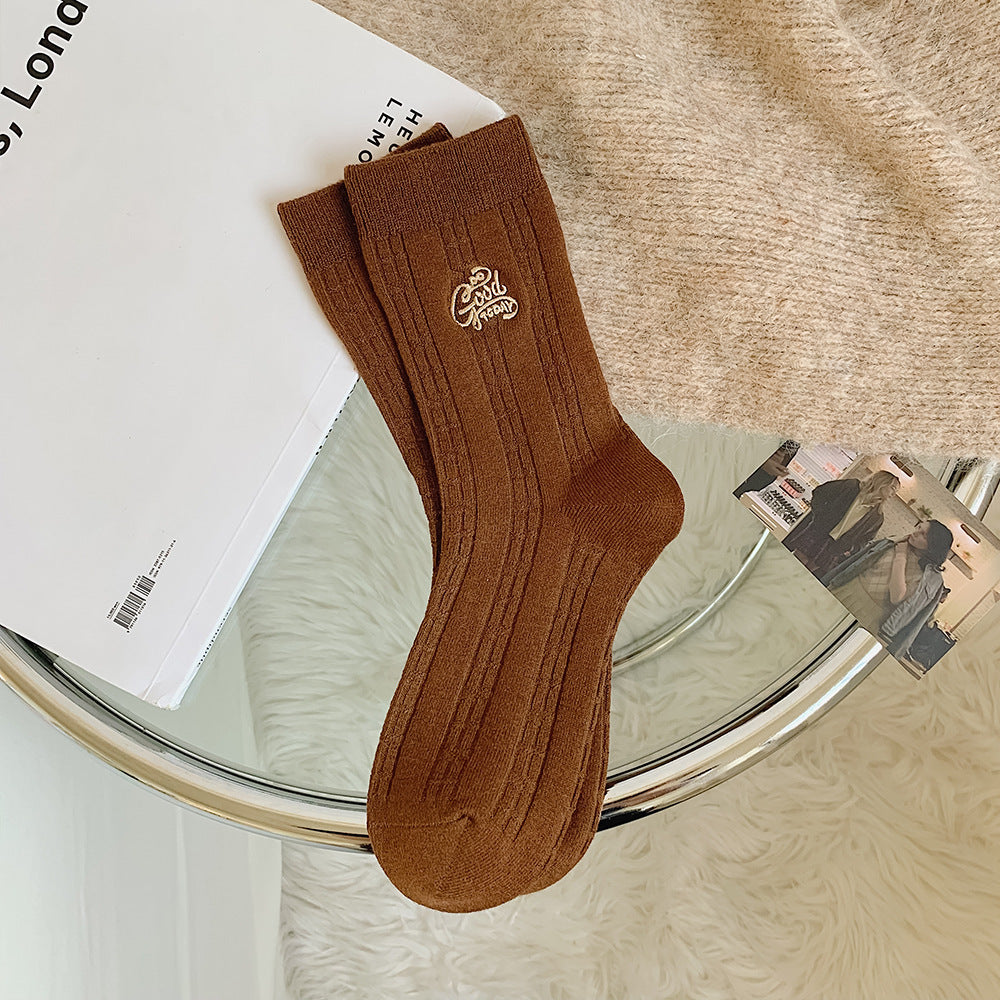 Calcetines de LANA MR WINTER cálidos para otoño e invierno.