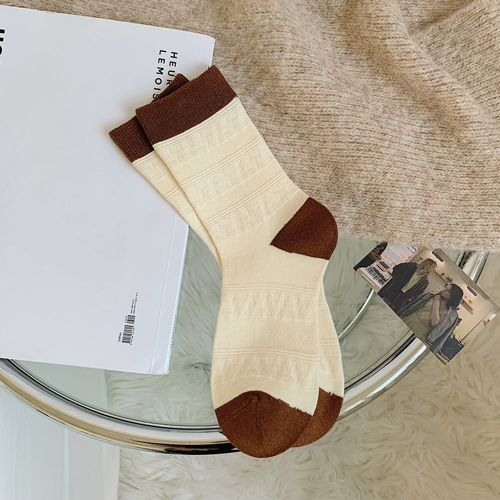 Calcetines de LANA MR WINTER cálidos para otoño e invierno.